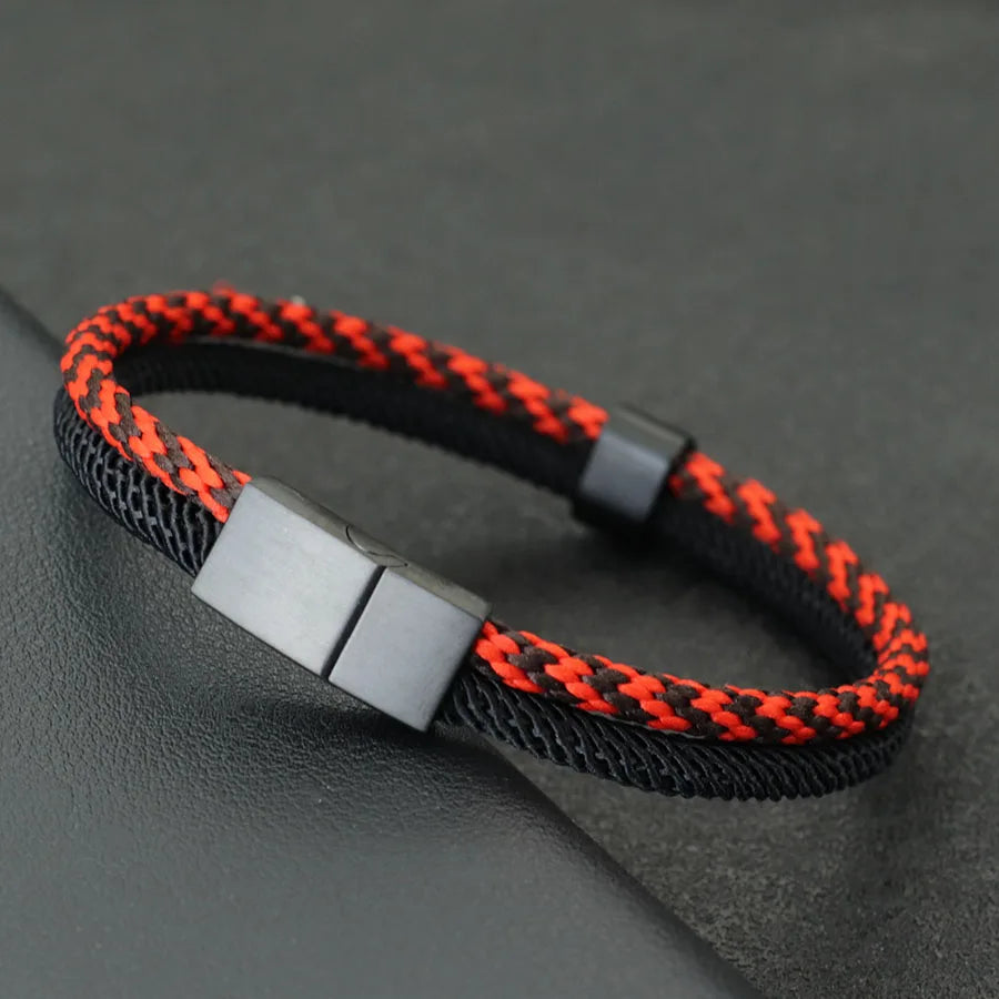 Pulseira Masculina Menimau Logan com Fecho de Imã®