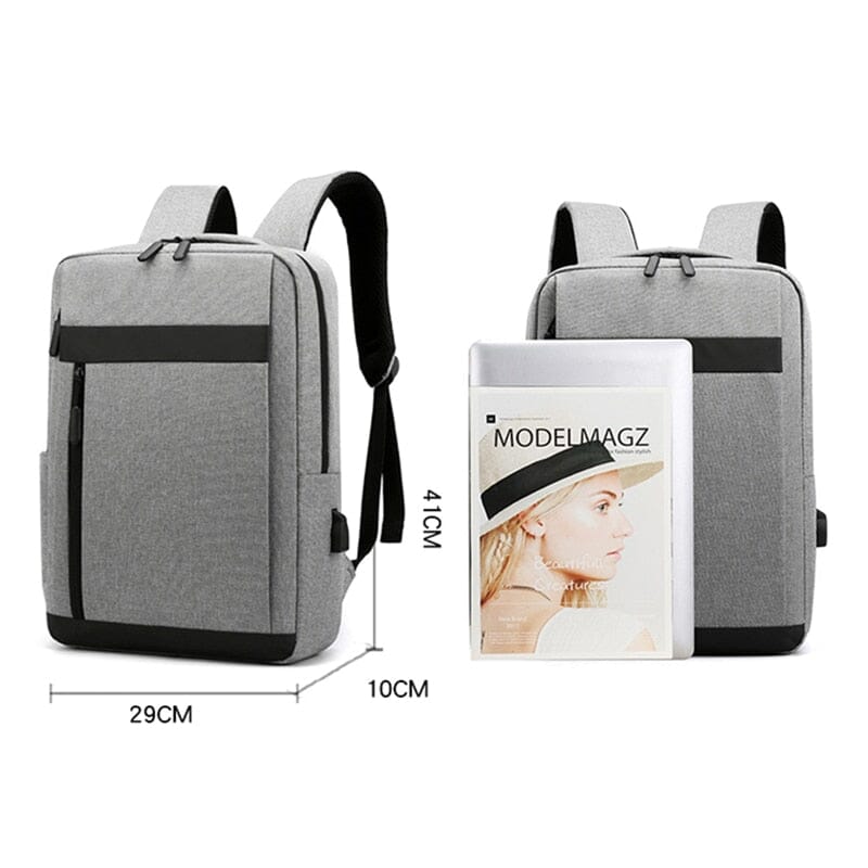 Mochila Executiva Menimau Smart - Notebook 15`, Porta USB