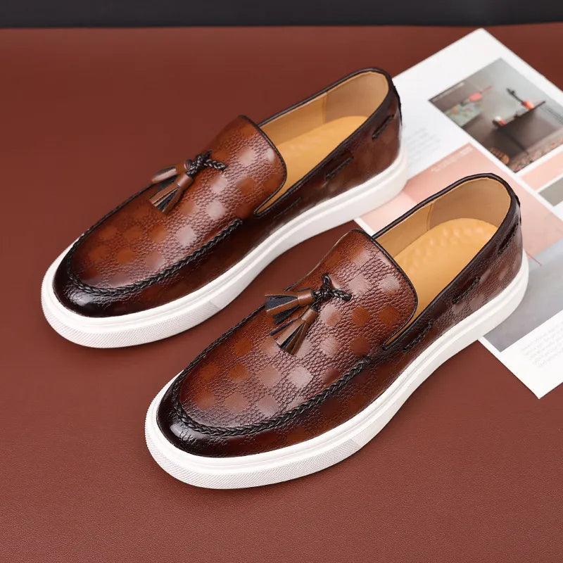 Sapato Casual Loafer Masculino Menimau Texturizado Rylander®