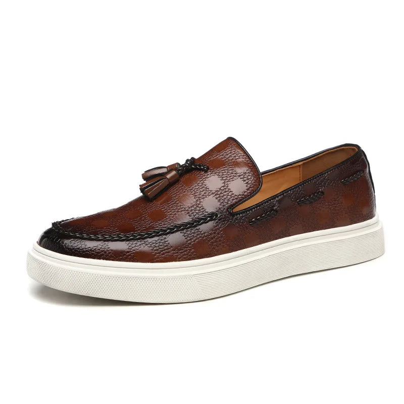 Sapato Casual Loafer Masculino Menimau Texturizado Rylander®