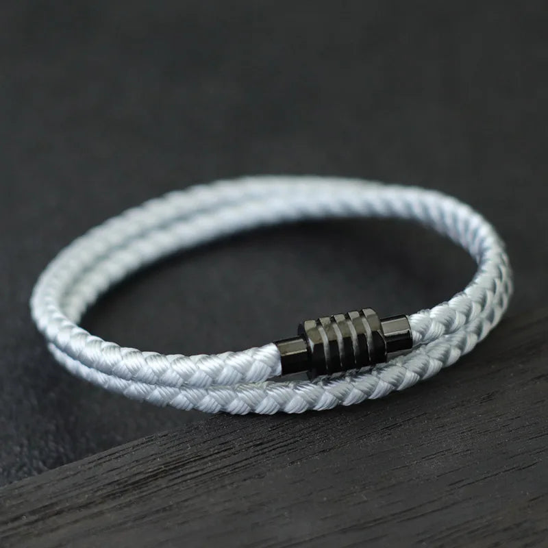 Pulseira Masculina Menimau Beggino com Fecho de Imã®