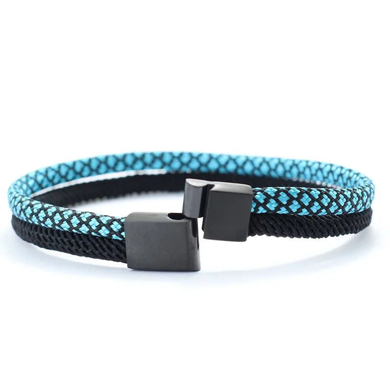 Pulseira Masculina Menimau Double com Fecho de Imã®