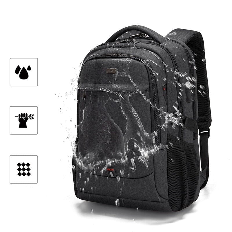 Mochila Executiva Menimau Michigan - Notebook 17`, Impermeável e Porta USB