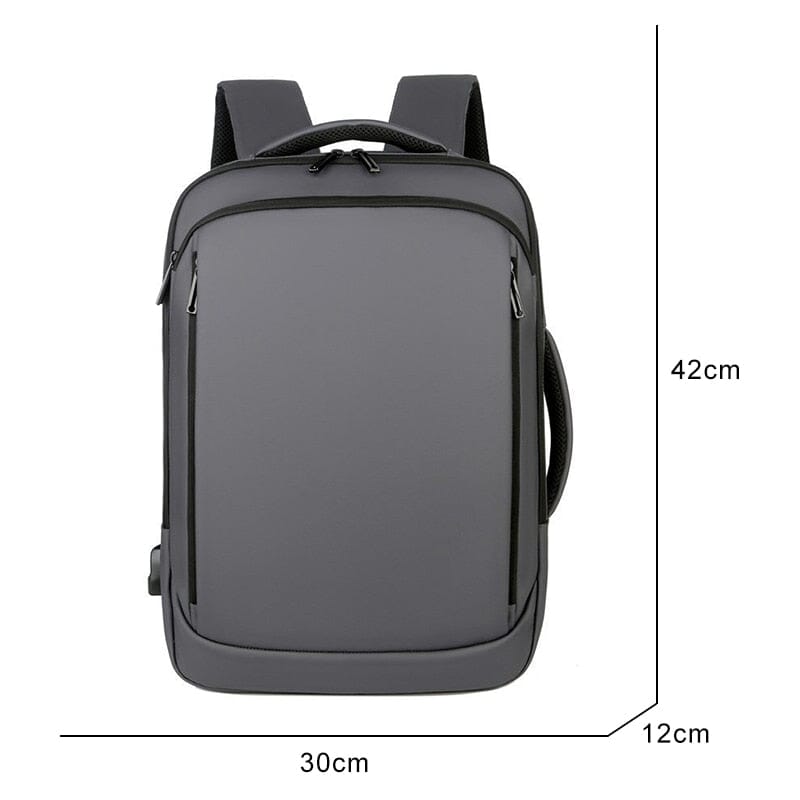 Mochila Executiva Menimau Premium Ryut - Notebook 15`, Impermeável e Porta USB