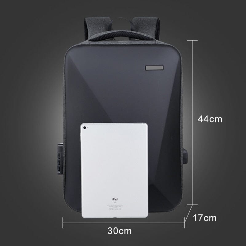 Mochila Executiva Menimau Gzan - Notebook 15`, Impermeável, Porta USB e Trava TSA®