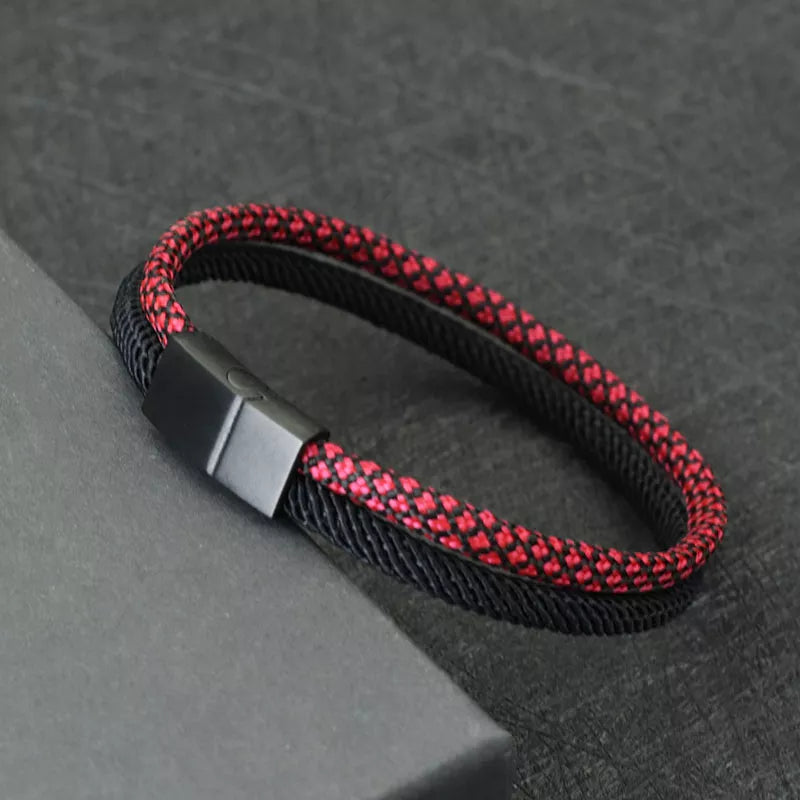 Pulseira Masculina Menimau Double com Fecho de Imã®