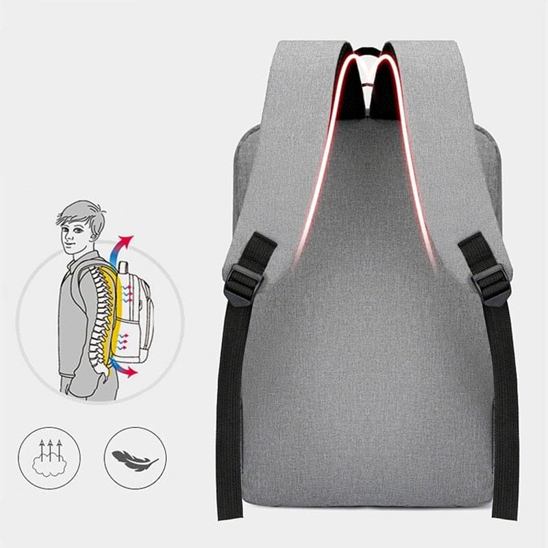 Mochila Executiva Menimau Improve - Notebook 15`, Impermeável e Porta USB®